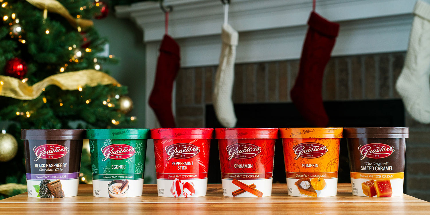 Graeter's Ice Cream Serves Up Limited-Edition Festive Flavors to Ice Cream Lovers Across the US this Holiday Season