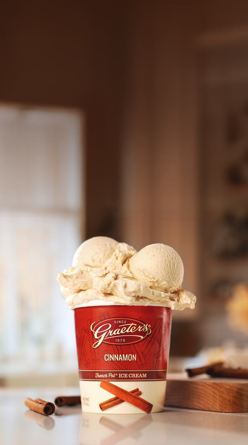 Graeter's Cinnamon ice cream