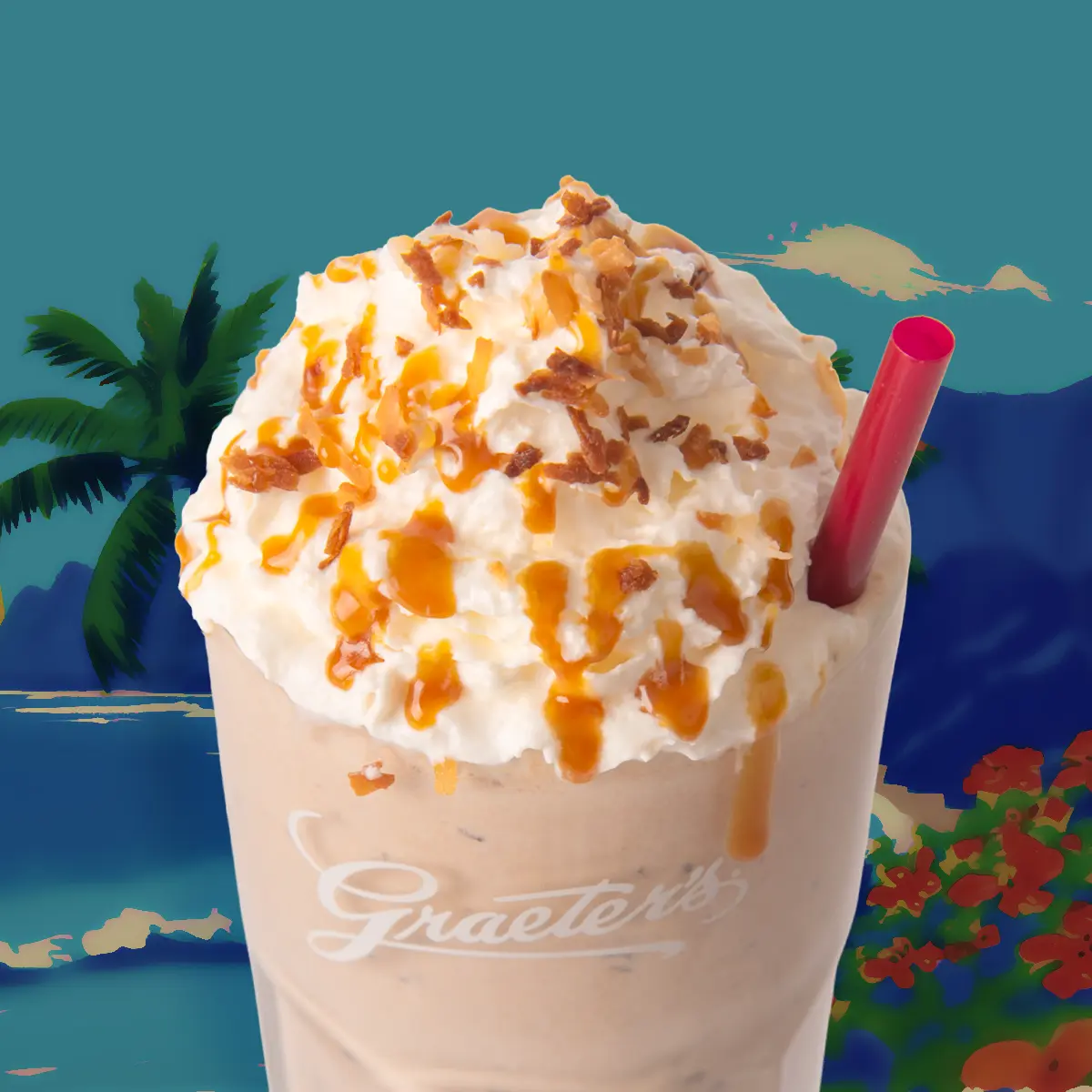 Coconut Fudge Delight Milkshake