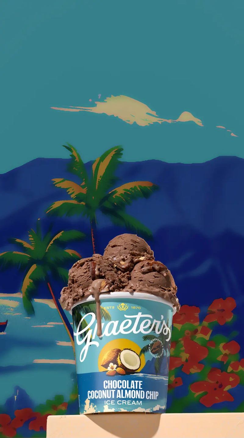 Now Scooping, Coconut Almond Chocolate Chip
