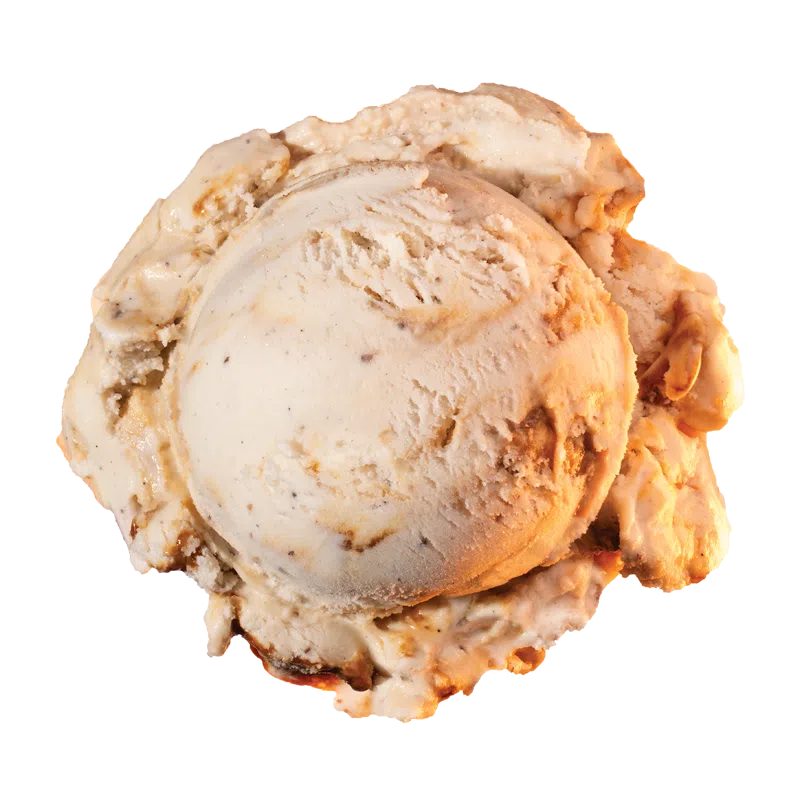 Crème brûlée ice cream scoop