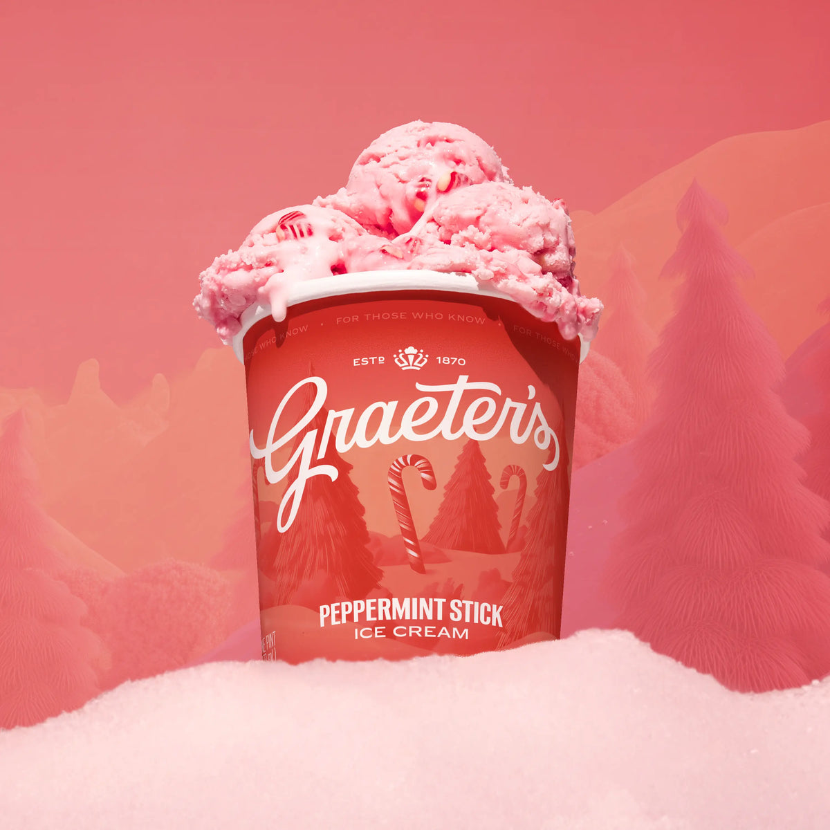 Peppermint Stick ice cream pint