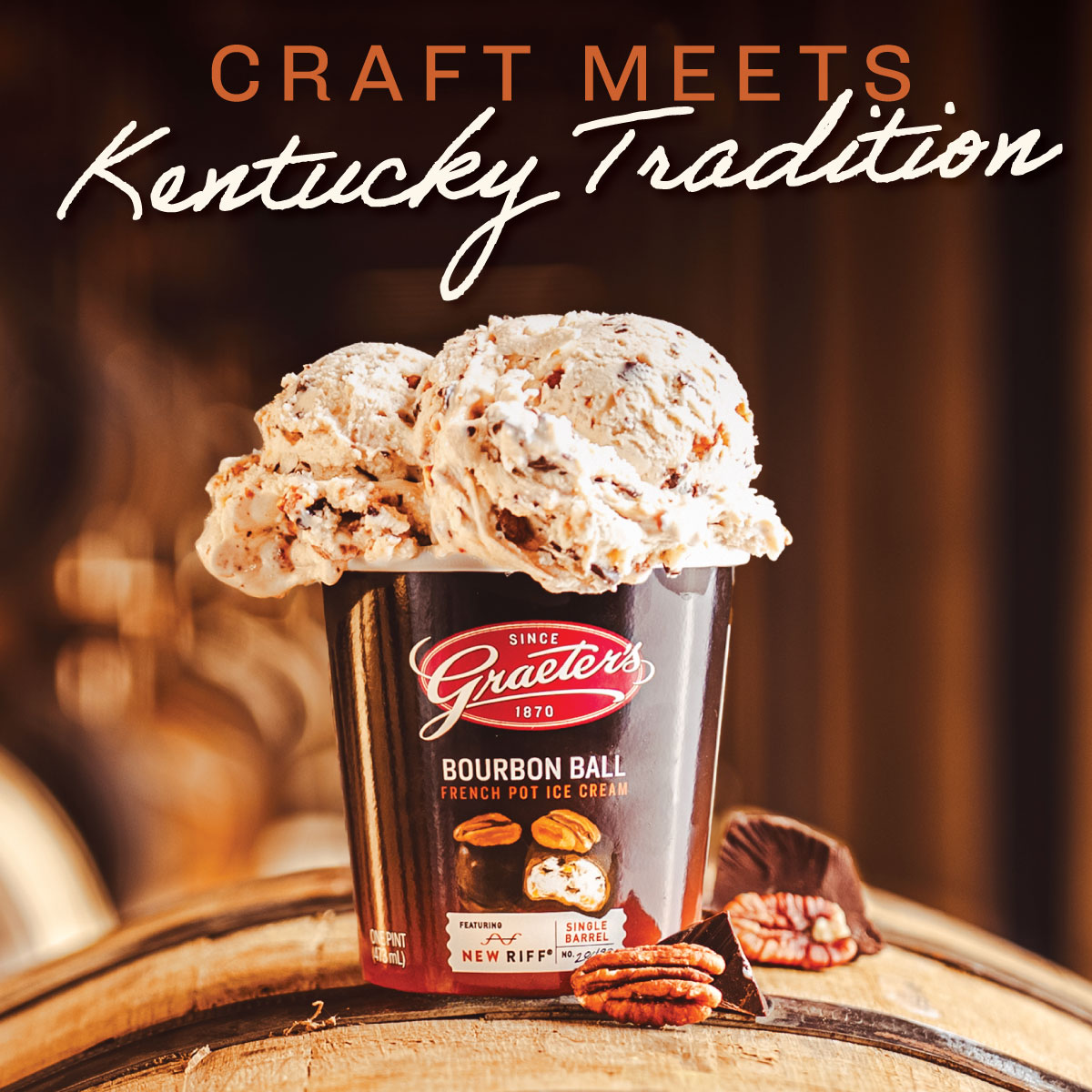 Bourbon Ball French Pot Ice Cream
