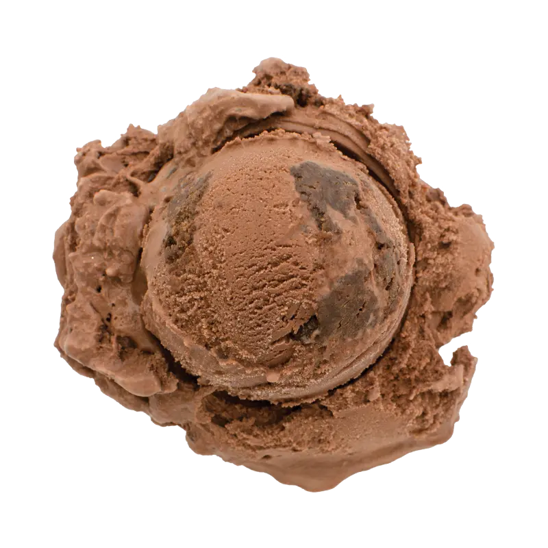 Graeters' Dark Chocolate Brownie ice cream