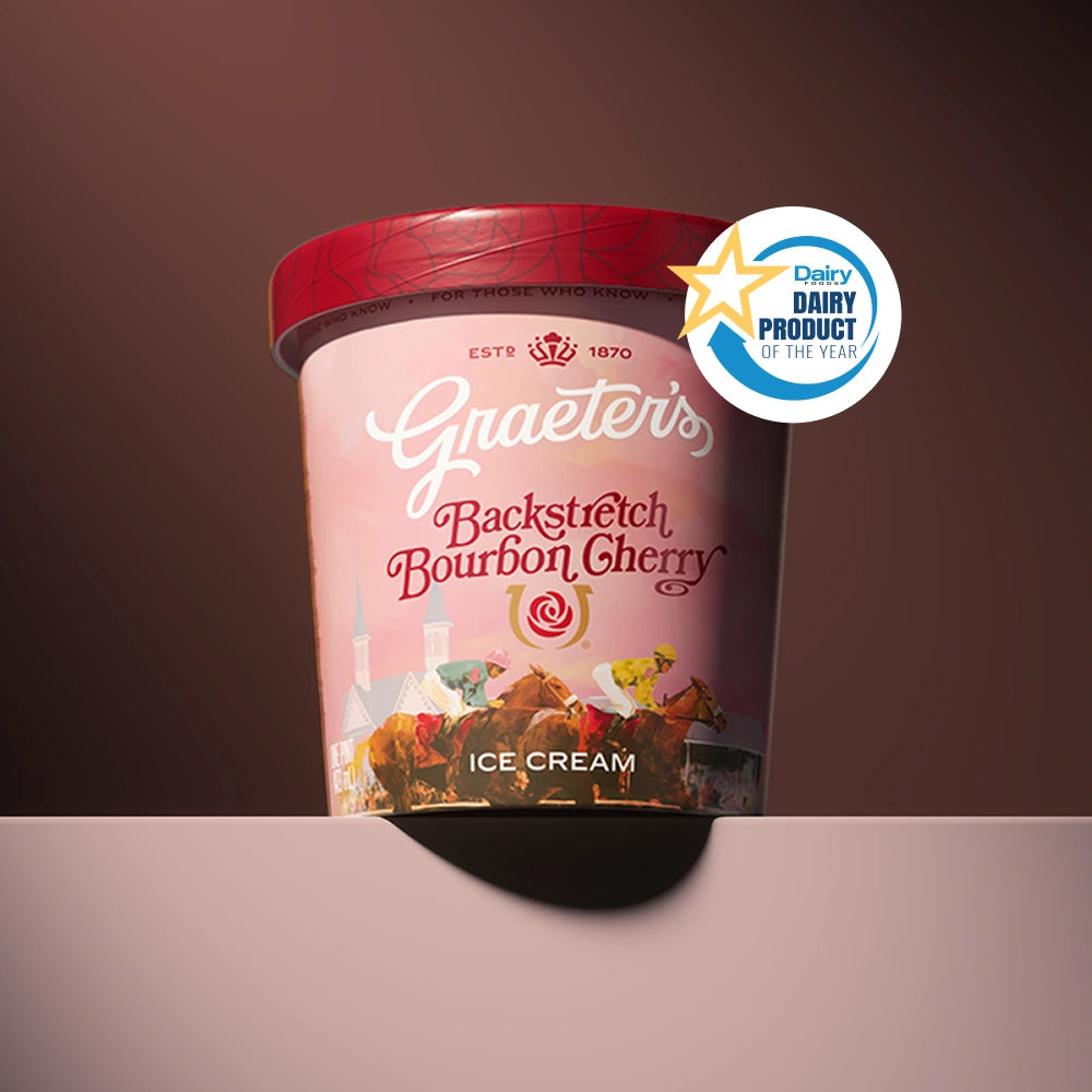 Dairy Foods Product of the Year Backstretch Bourbon Cherry Ice Cream