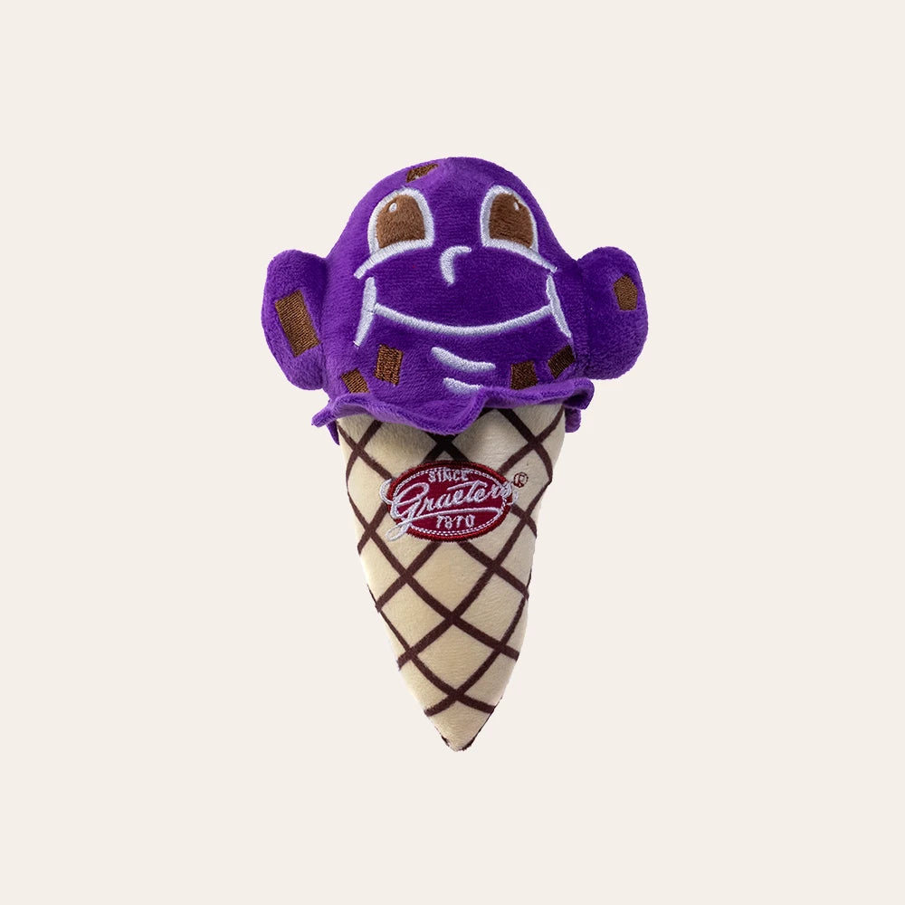 Graeter's Chippy Cone Dog Toy