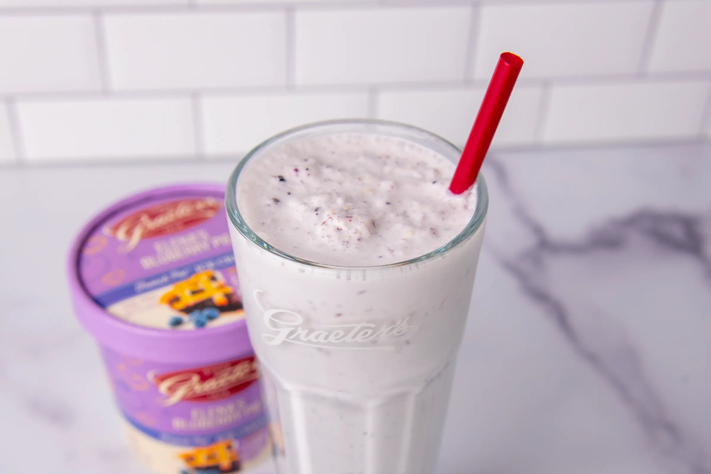 Elena's Blueberry Pie milkshake