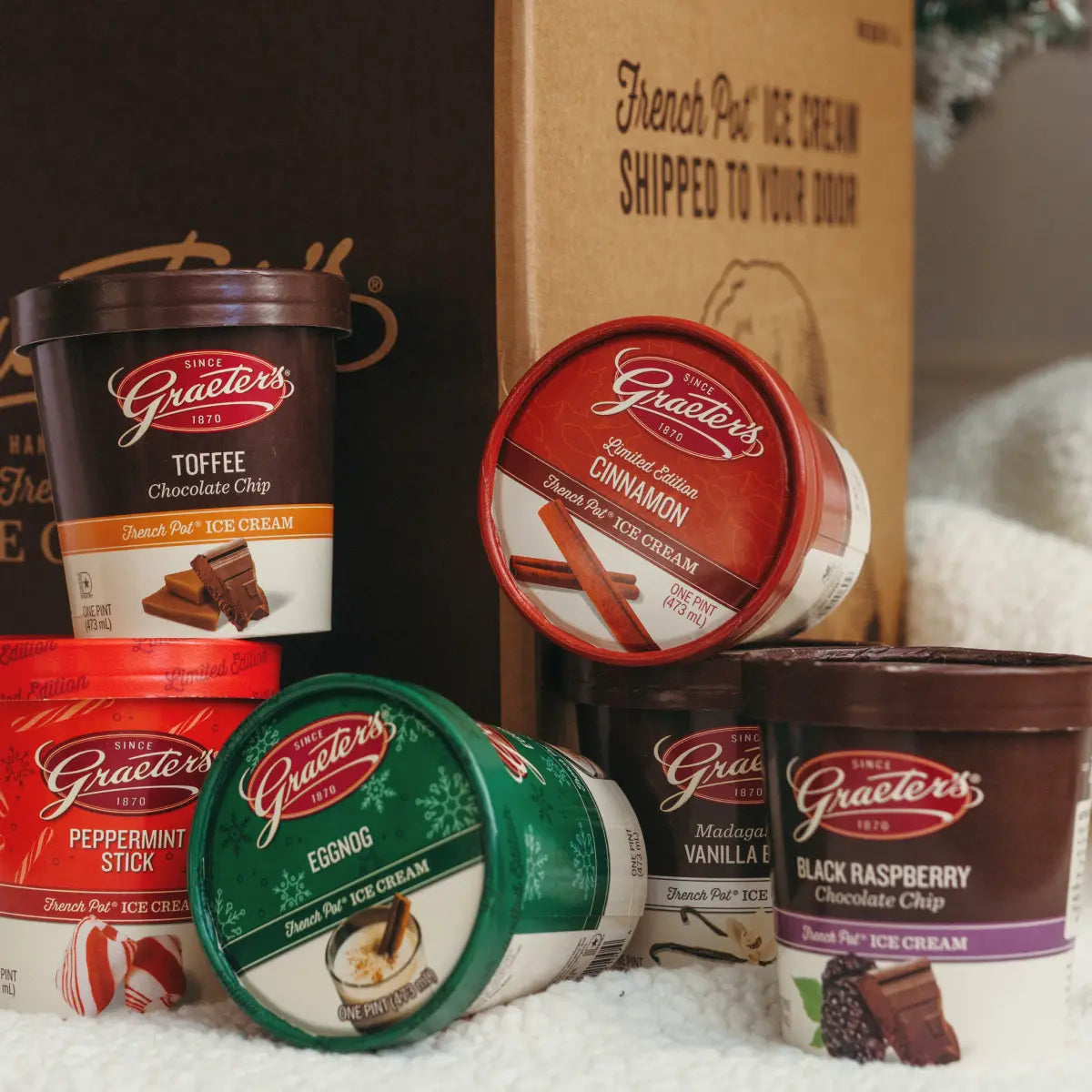Holiday ice cream pack