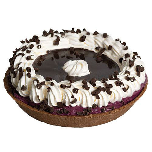 Black Raspberry Chip Ice Cream Pie