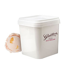 Graeter's Bulk Peach Ice Cream