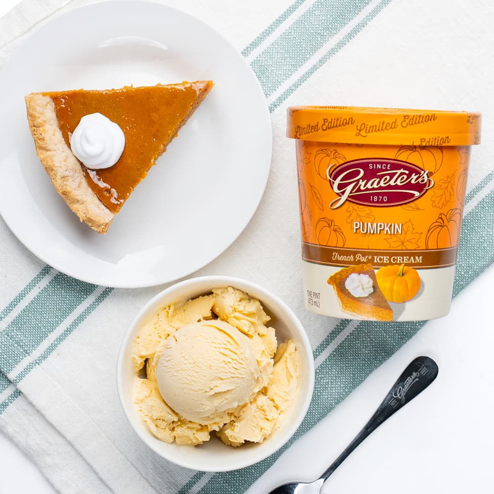 Pumpkin ice cream