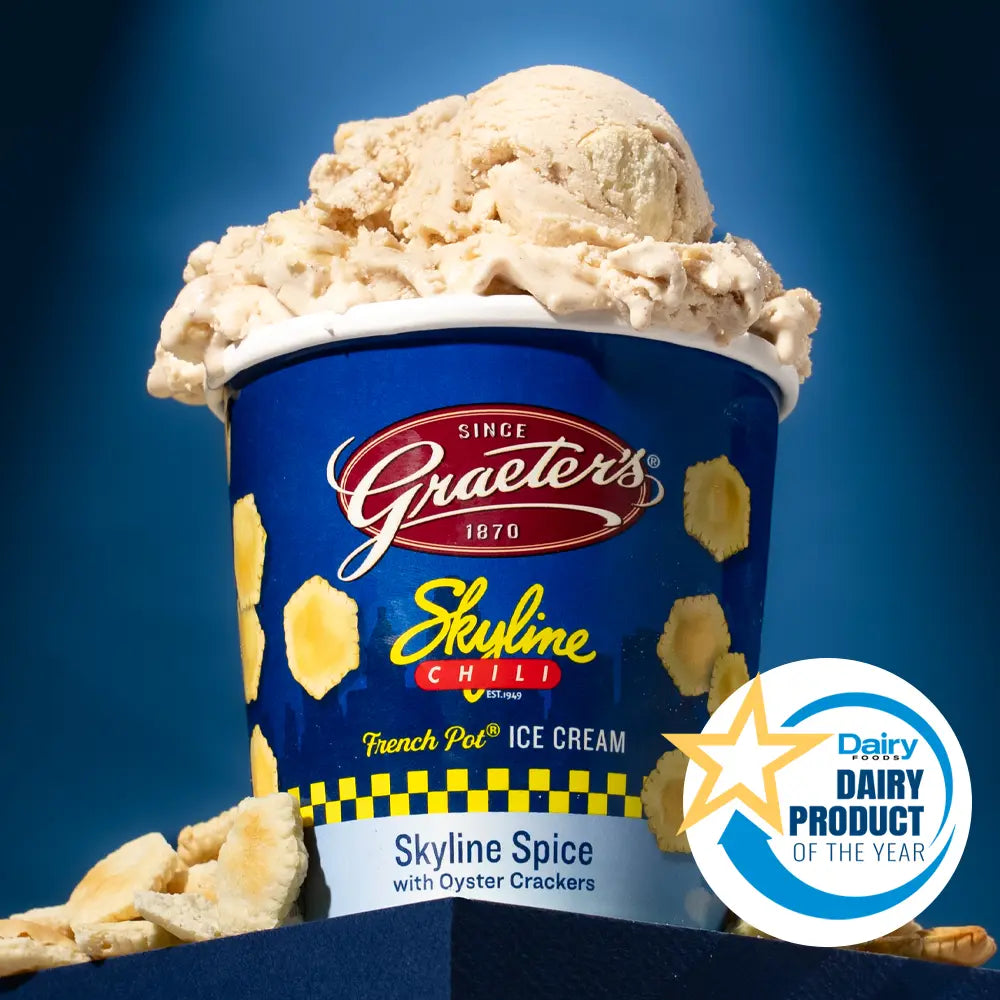 Graeter's and Skyline Chili Skyline Spice ice cream