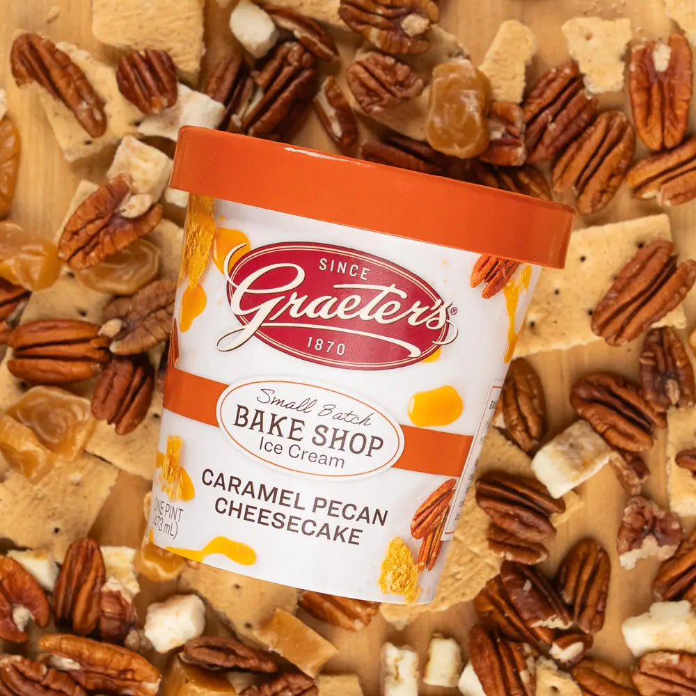 Caramel Pecan Cheesecake ice cream