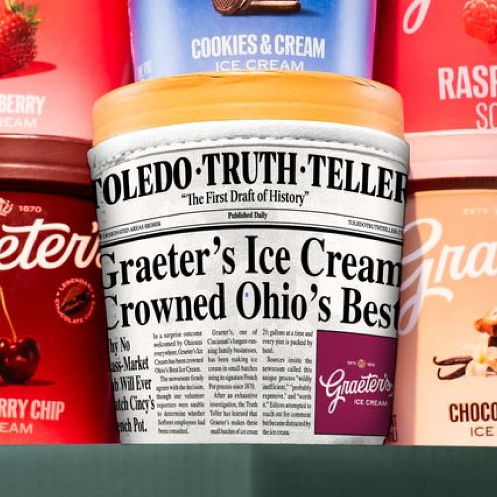 Toledo Truth Teller ice cream coozie