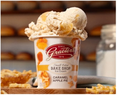 Caramel Apple Pie Graeter's Ice Cream Pint