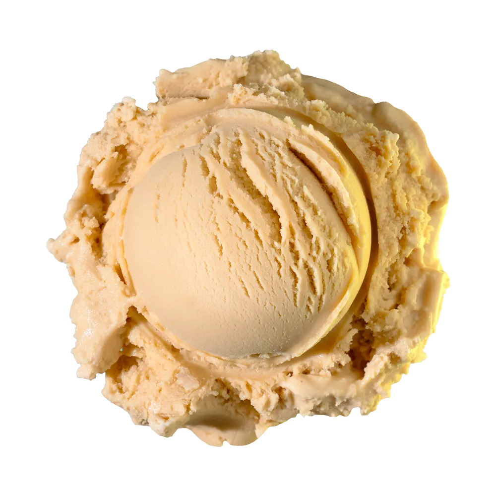 A scoop of Vienna Coffee ice cream