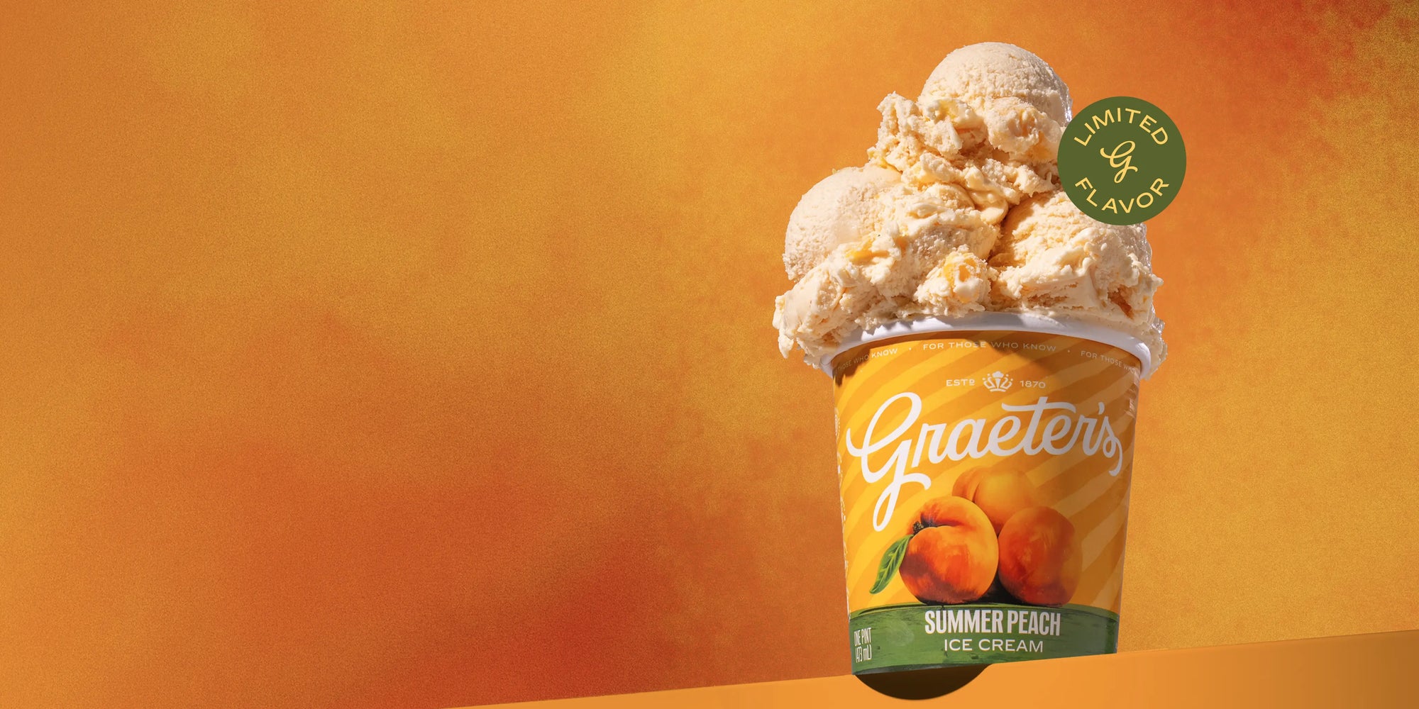 Summer Peach Ice Cream