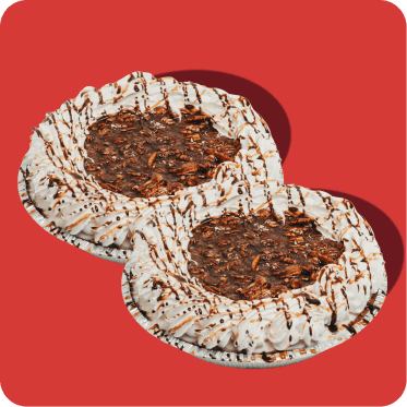 Turtle Ice Cream Pies