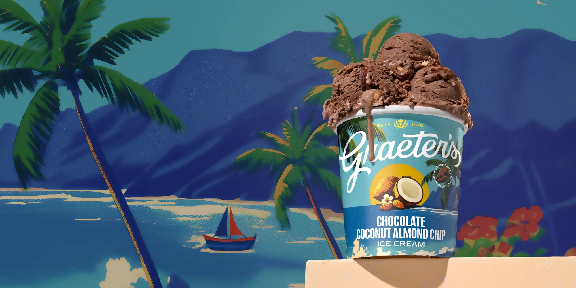 Now Scooping, Coconut Almond Chocolate Chip