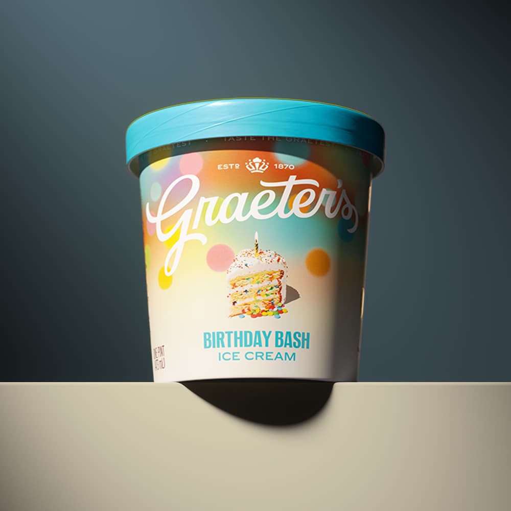 Graeter's Birthday Bash Ice Cream Pint