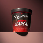 Boldly Bearcat - A creamy mascarpone ice cream, filled with Oreo cookies and our signature chocolate chips.
