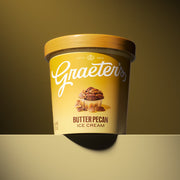 Butter Pecan - With a generous amount of roasted, buttered, and salted fancy pecans, our Butter Pecan ice cream ...