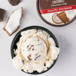 Coconut Chocolate Chip ice cream