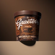 Dark Chocolate Brownie - A chocolate lover's delight, our Dark Chocolate Brownie ice cream is packed with soft, chewy brow...