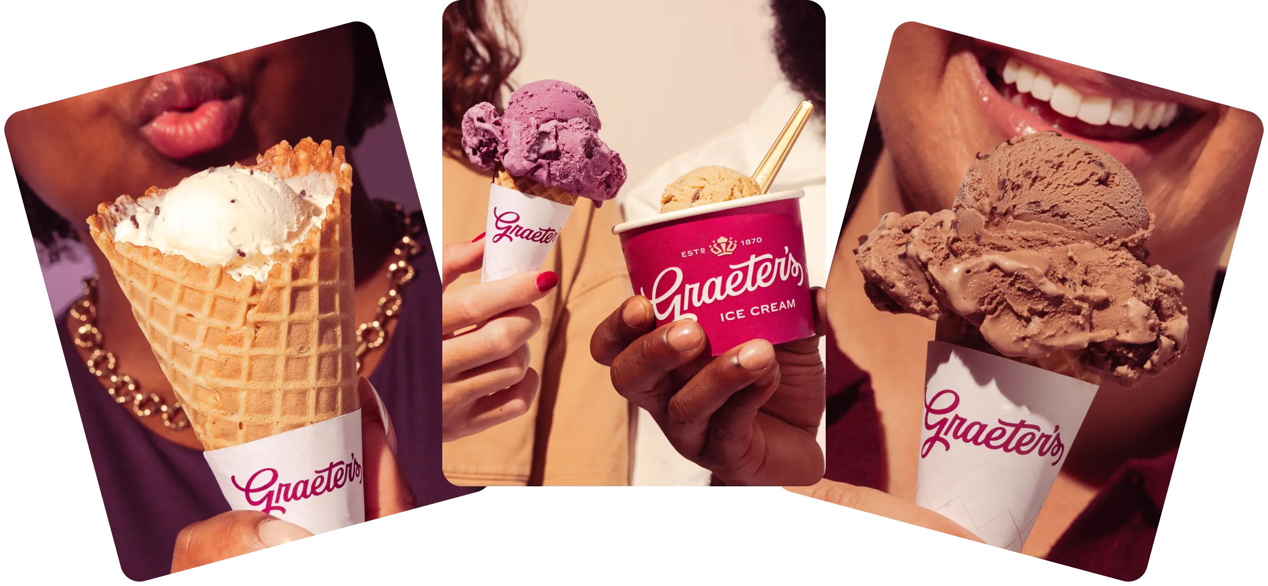 Graeter's ice cream pints and gift boxes