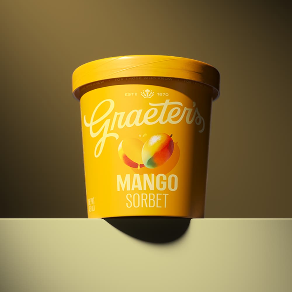 Graeter's Mango Sorbet