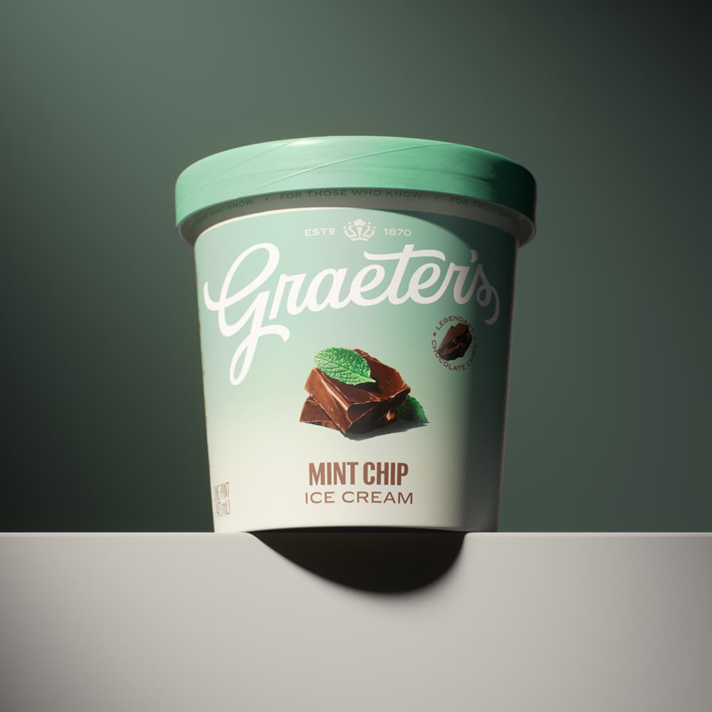 Graeter's Mint Chip Ice Cream Pint