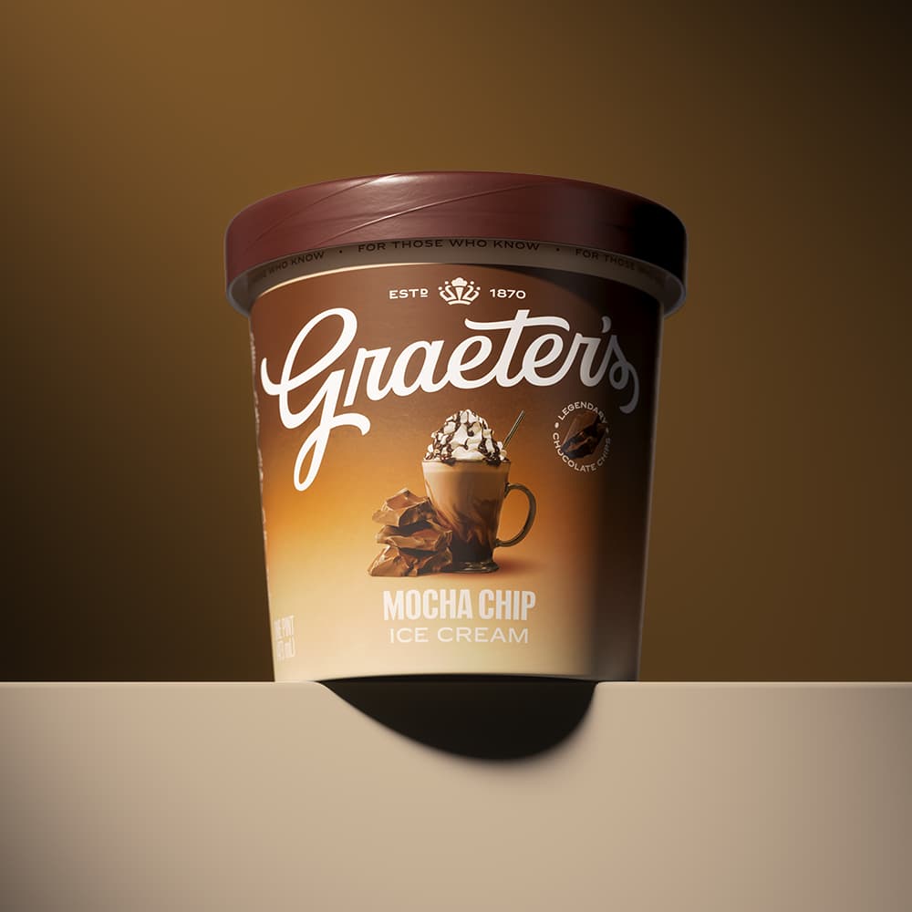 Graeter's Mocha Chip Ice Cream Pint