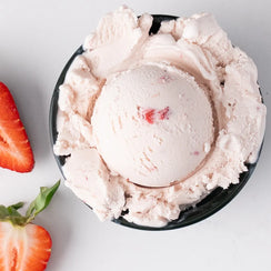 Oregon Strawberry ice cream
