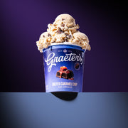 Salted Caramel Chip - We made our Original Salted Caramel ice cream, still crafted by cooking brown sugar and cream wit...