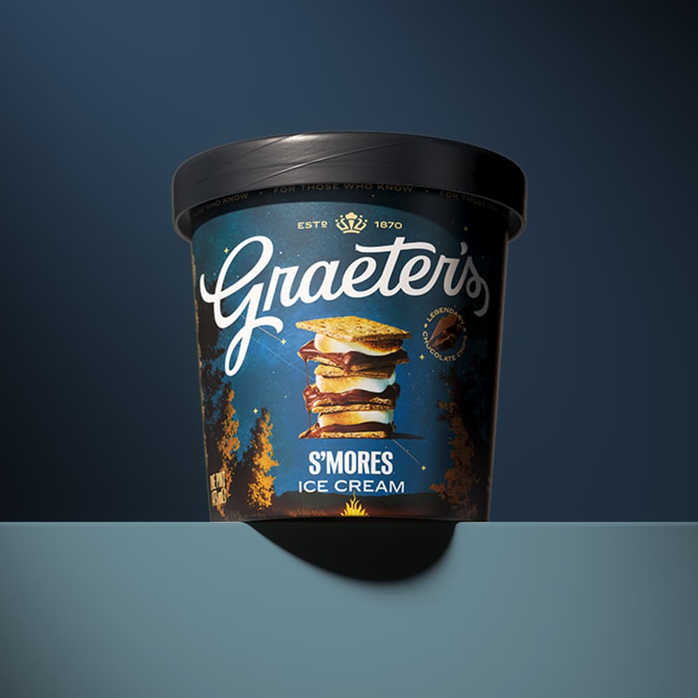 Graeter's S'mores Ice Cream Pint