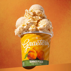 Summer Peach ice cream