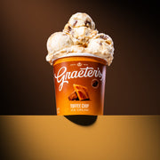 Toffee Chip - Melt in your mouth toffee pieces are a delight paired with our delicious milk chocolate chips.