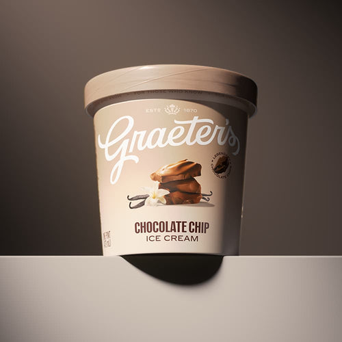 Graeter's Vanilla Chocolate Chip Ice Cream Pint