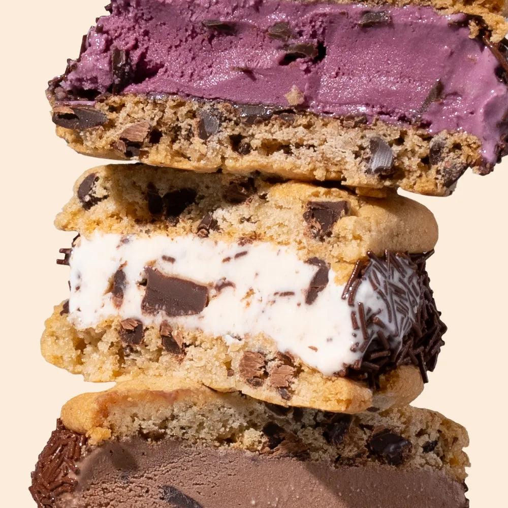 Stack of assorted chip wheelies