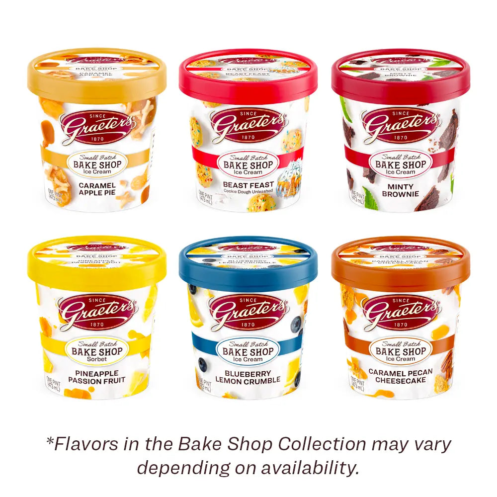 Bake Shop flavors variety and availability