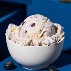 Elena's Blueberry Pie ice cream