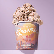 Flying Pig Tracks - Chocolate fudge swirled hills, peanut butter cup filled streets. The real finish line medal awaits