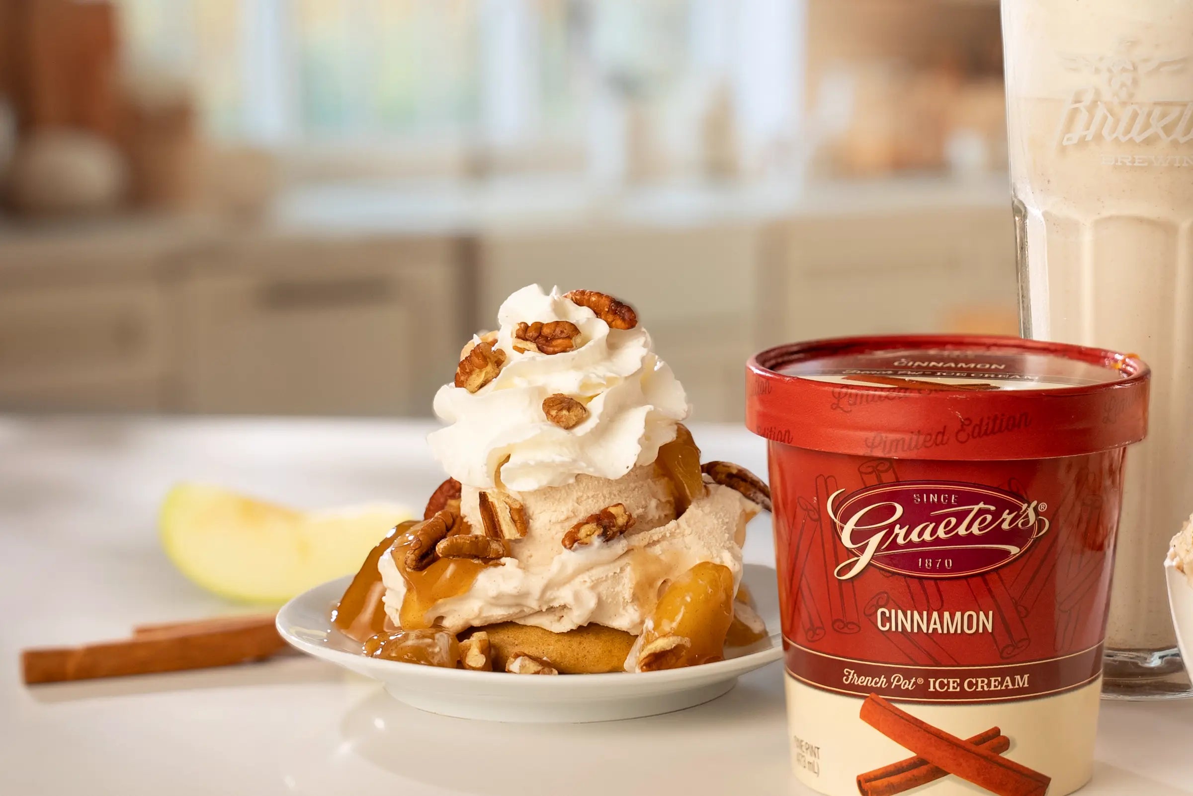 Apple Cinnamon Sundae