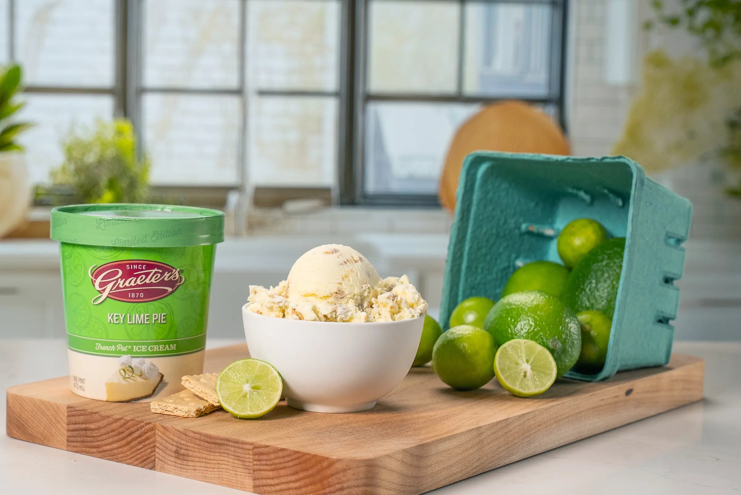 Graeter's august flavor, Key Lime Pie ice cream