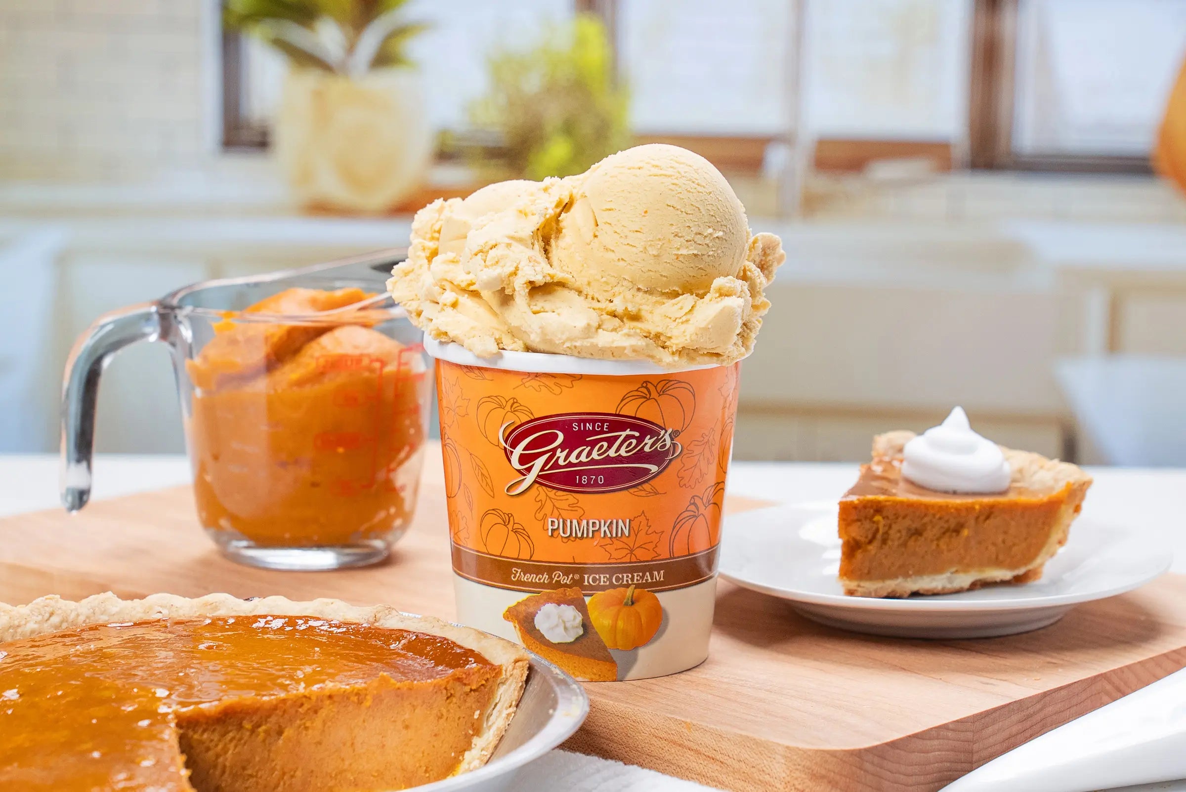 Pumpkin ice cream