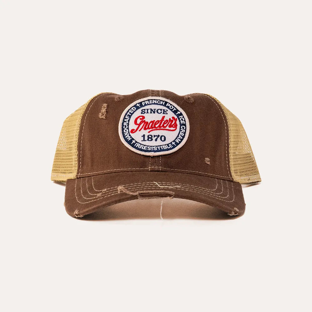 Graeter's Distressed Trucker Hat