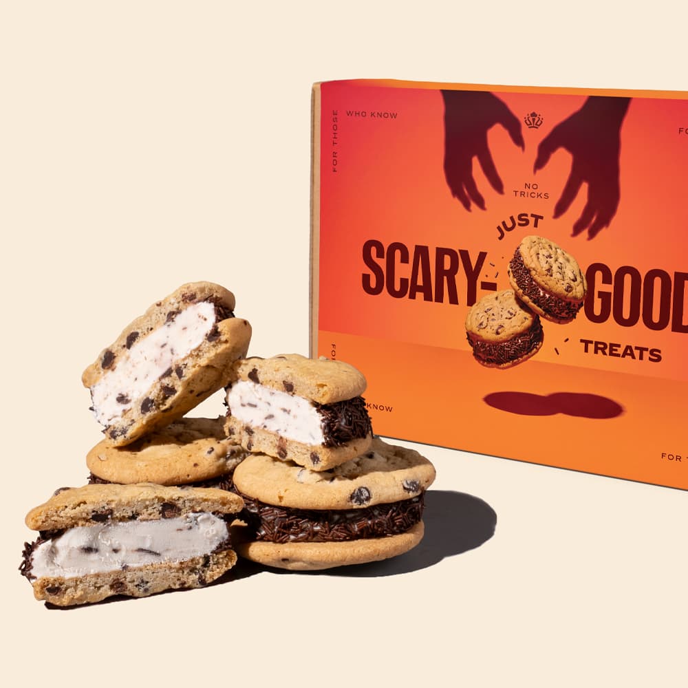 Graeter's Vanilla Chip Wheelies with Halloween Box