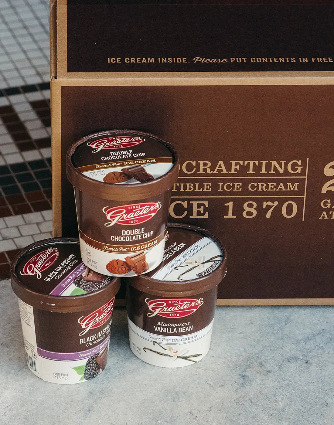 Business gift ice cream packages
