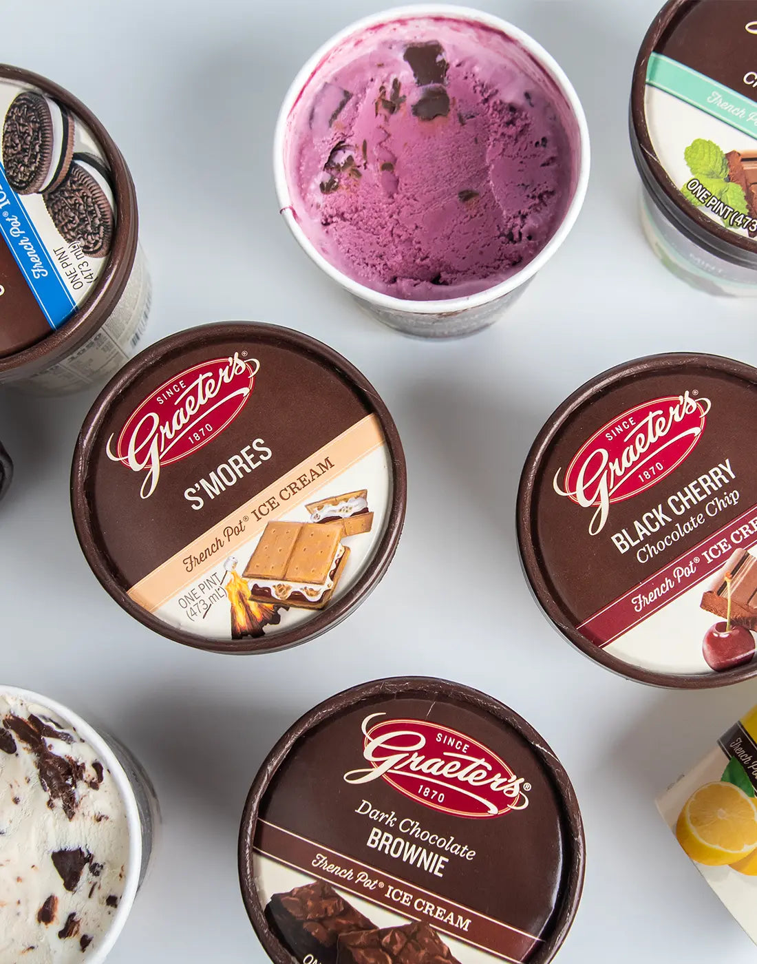 Custom ice cream pack selection
