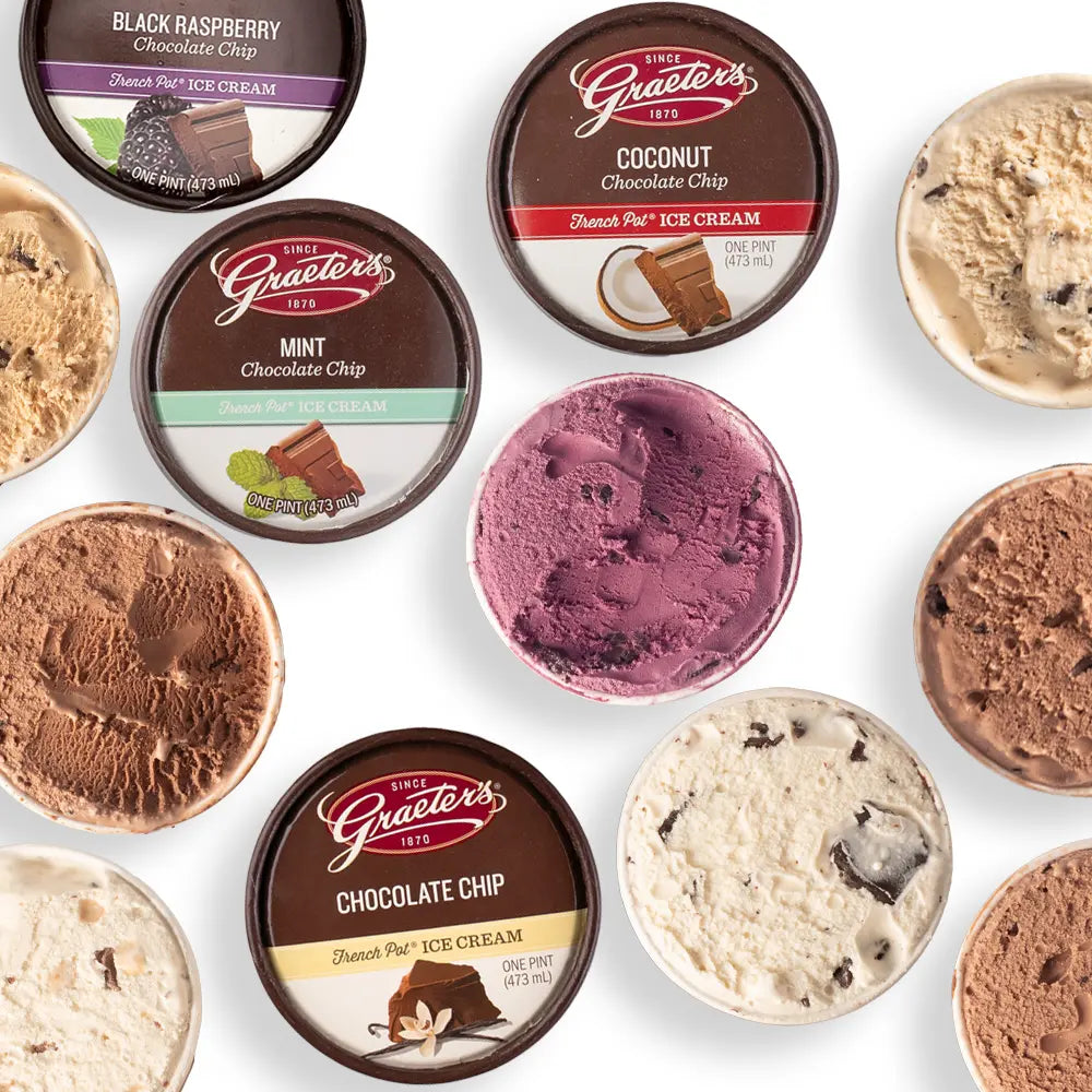 Graeter's Chocolate Lover's Gift Selection 12-Pints